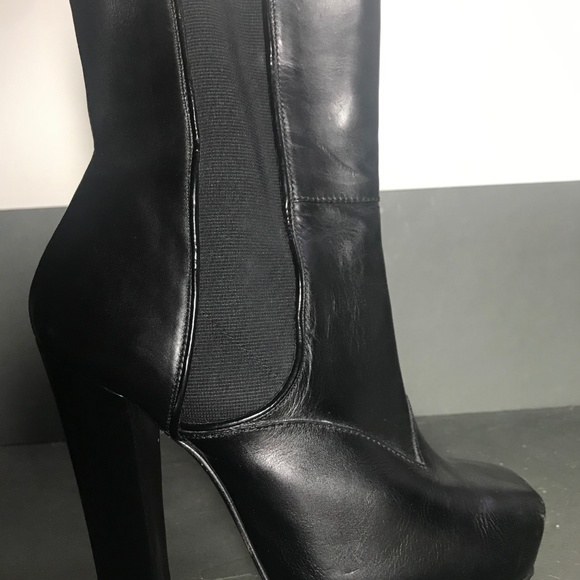 Proenza Schouler black platform booties - Picture 7 of 8